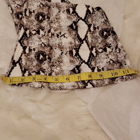 Snakeskin Flare Bell Wide Leg Pants Palazzo - Picture 6 of 9